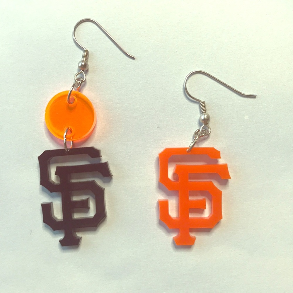 SF GAINTS Acrylic Earrings! 🔥🔥🔥